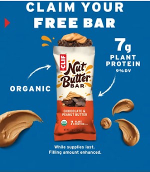 Possible Free Clif Bar Offer on Instagram