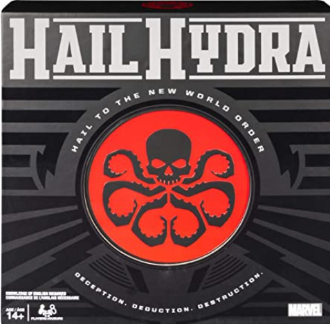 Hail Hydra, MARVEL Hero Board Game for ages 14+ | Under 9 Bucks (reg $30!)