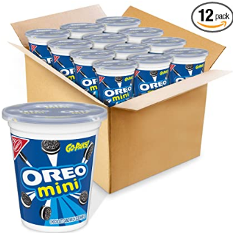 OREO Minis 3.5oz On-The-Go Cups 12 Pack under $9 Shipped