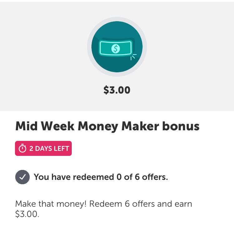 Ibotta: NEW $3 Mid-Week Bonus! Check out all the FREE offers!