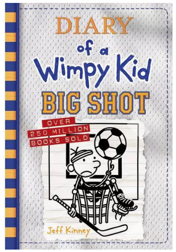 Diary of a Wimpy Kid Big Shot $5.49 pre-order!