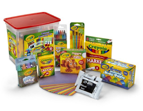 Crayola Colossal Creativity Tub, Art and Craft Supplies, Art Set Gift, 90 Pieces $14.97!
