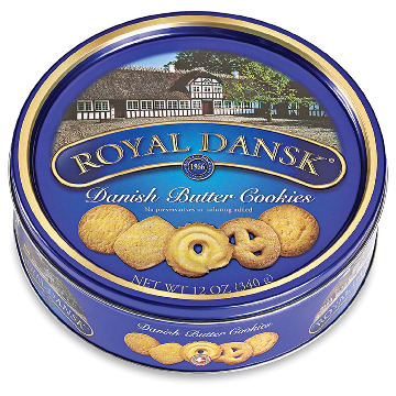 Royal Dansk Cookie Tins $1.57 each from Walgreens with Store Pickup