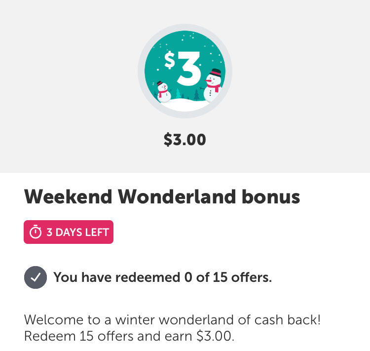 Ibotta: THREE NEW Extra Cash Bonuses | Weekend, Snowflake and Merry & Bright!