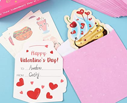 36 Pack Valentine Cards with Temporary Tattoos – under eight bucks!