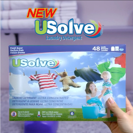 FREE SAMPLE: USolve Laundry Strips