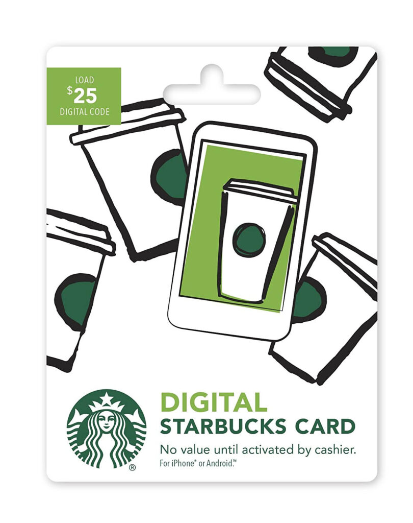 $25 Starbucks Gift Card Giveaway! (ends 8/15)