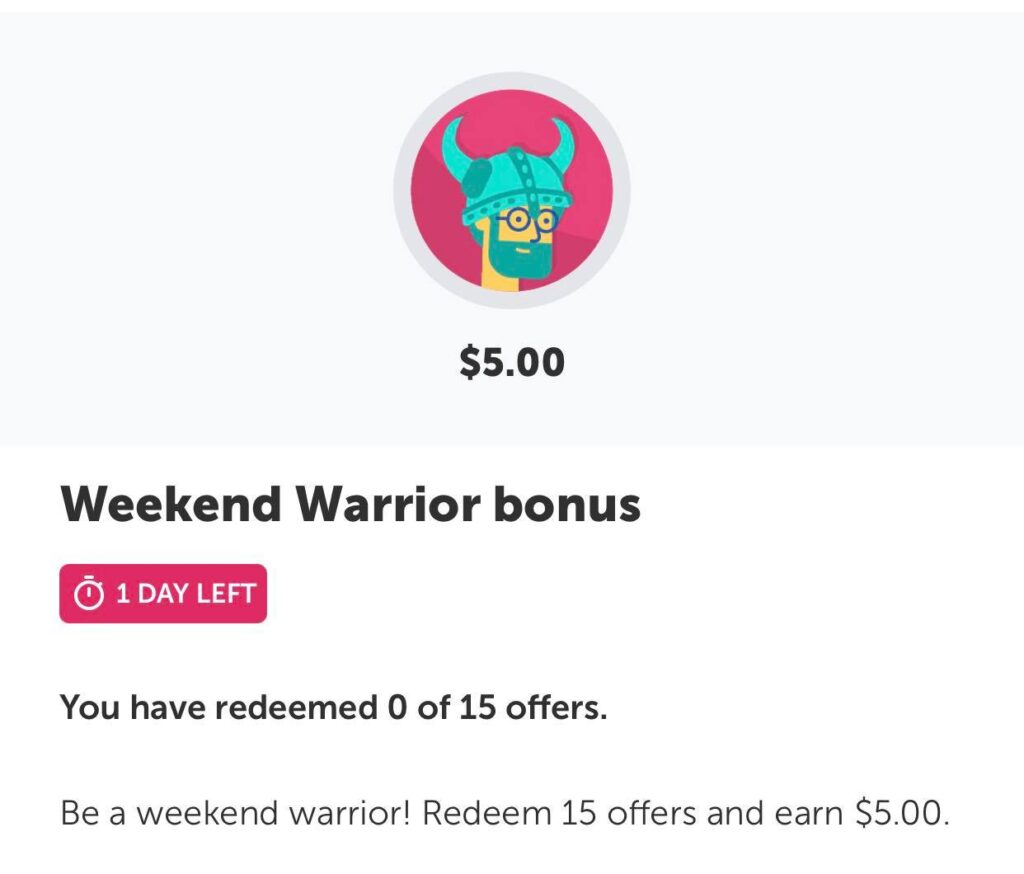 Ibotta: New Weekend Bonus and still time for April Blossom Bonus!