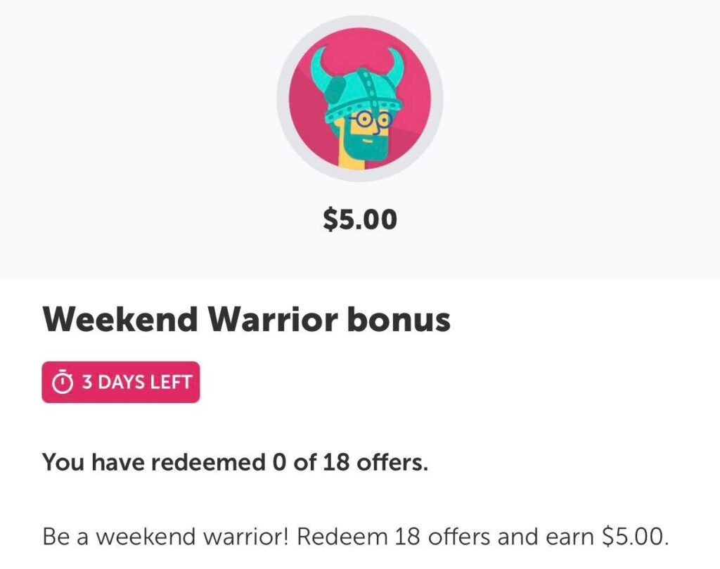 Ibotta: New $5 Weekend Bonus thru 5/8