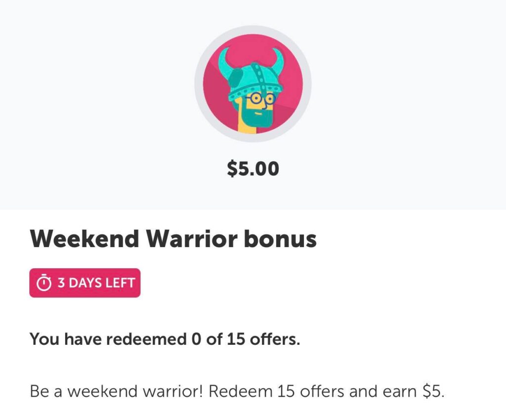 Ibotta: New $5 Weekend Bonus thru 5/15