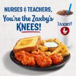 BOGO Zaxby’s for Teachers and Nurses – TODAY only!