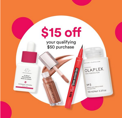 Ulta: $15 off $50 Purchase | Perfect for Mother’s Day Shopping!