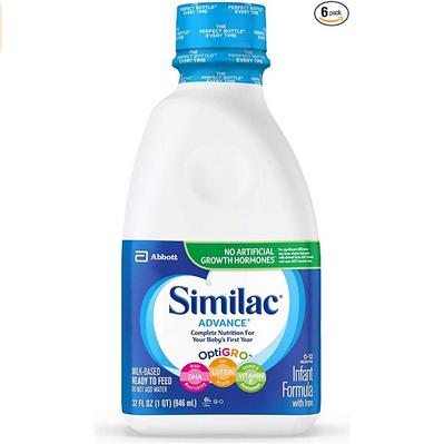 Amazon: Similac® Advance®* Infant Formula with Iron, 6 Count