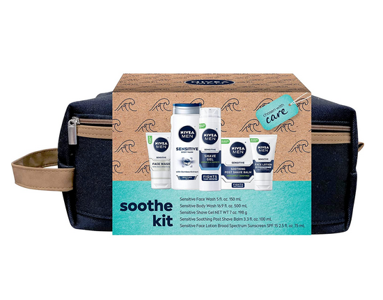 *FATHER’S DAY DEAL ALERT* Nivea Sensitive Skin Care Gift Set for Ten Bucks!