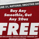 TODAY: BOGO Smoothies at Smoothie King