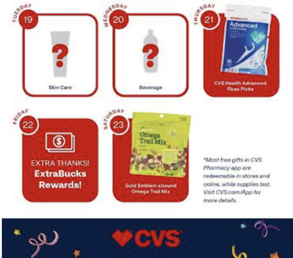 CVS: ExtraThanks FREEBIE for Friday, 7/22