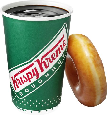 Krispy Kreme: Free Coffee EVERY MONDAY