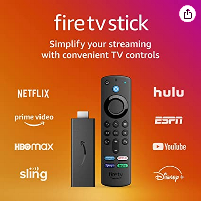 Amazon Fire TV Stick with Alexa Voice Remote – under $17