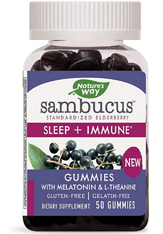 Nature’s Way Sambucus Sleep + Immune Support Gummies 50 Count – 60% off!