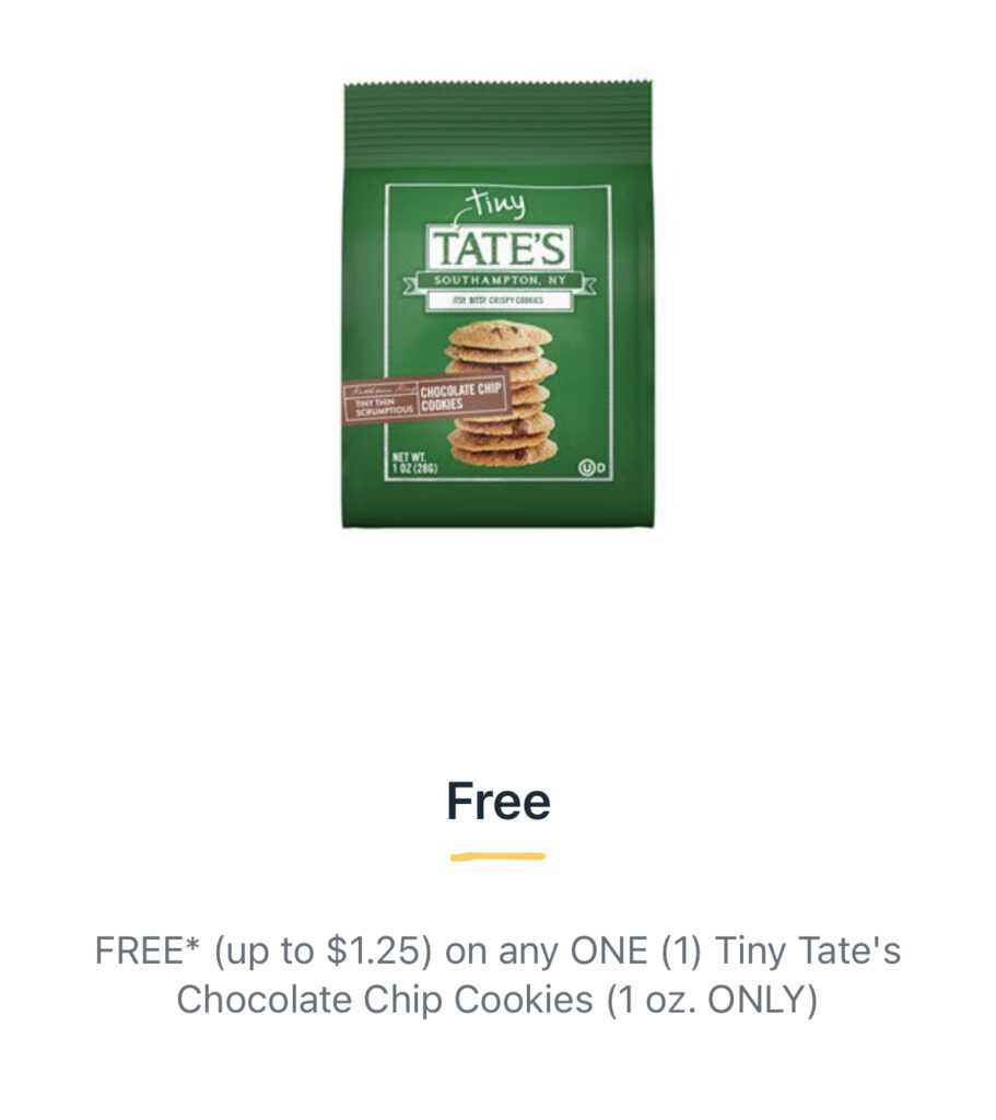 Publix: FREE Tate’s Bake Shop Cookies