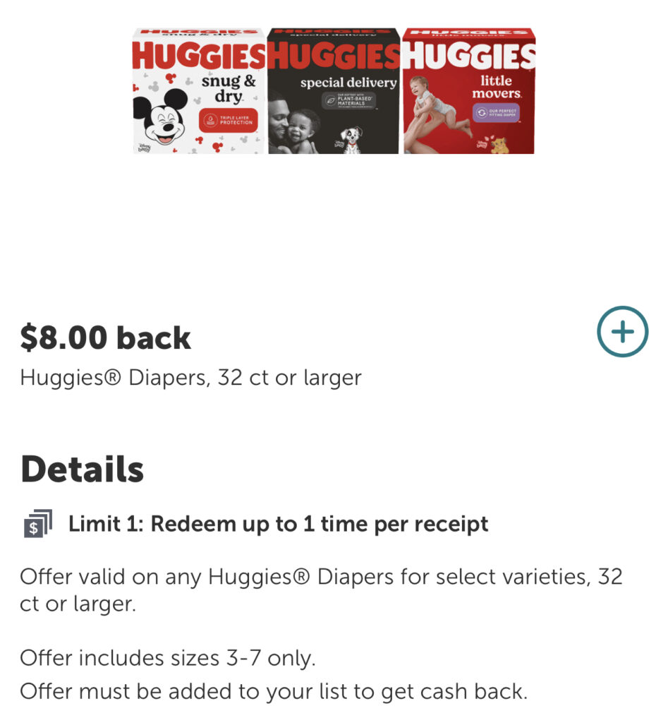 Dollar General: Stack Coupons to get Box of Huggies for $10.50!
