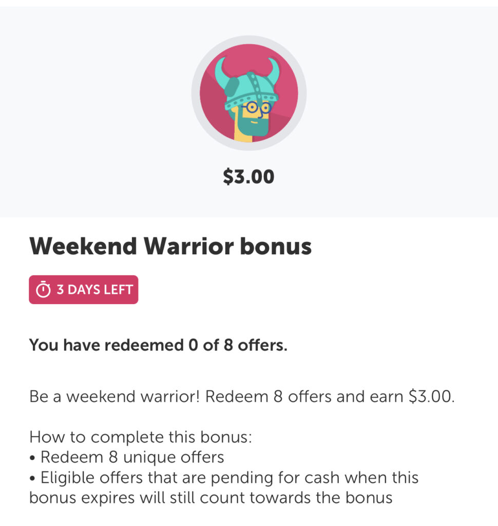Ibotta: New Weekend Bonus and the Turning 10 Bonus!