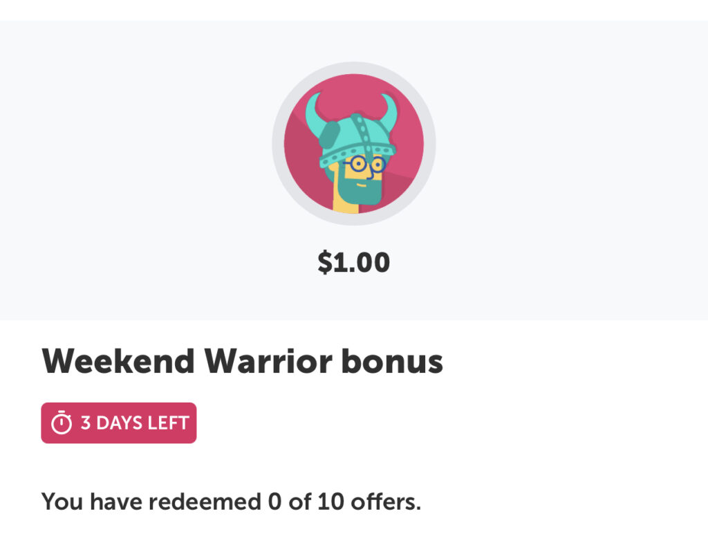 Ibotta: New Weekend Bonus and the Turning 10 Bonus!