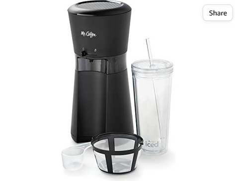 Mr. Coffee Iced Coffee Maker under $20!