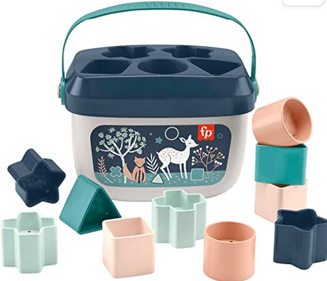 *Prime Deal* Fisher-Price Baby’s First Blocks – Navy Fawn | Save $4!