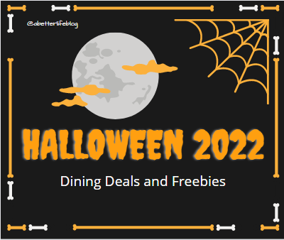 *TODAY* Halloween Dining Deals & Freebies 2022