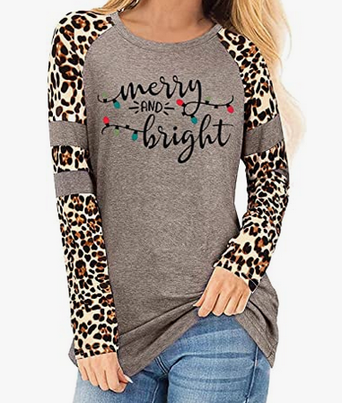 Women’s Christmas Shirts as low as $9.99 and arrives by Christmas!