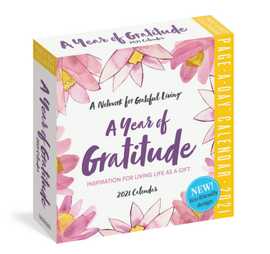 A Year of Gratitude Page-A-Day calendar under two bucks!