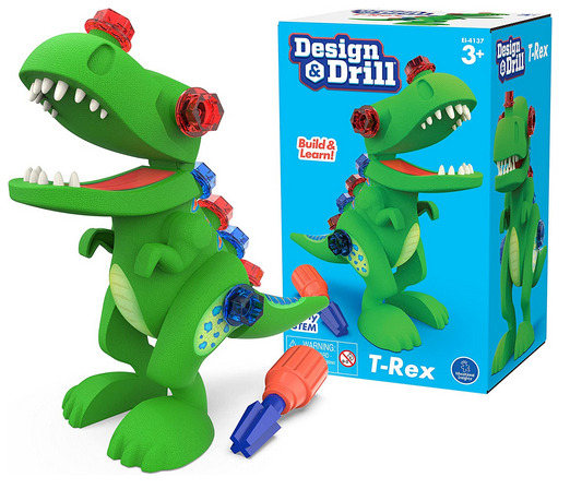 Educational Insights Design & Drill T-Rex for Ten Bucks
