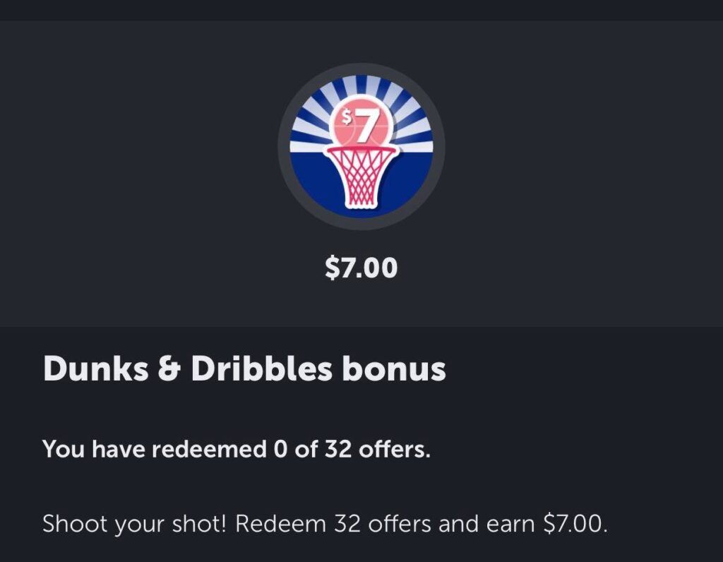 Ibotta: $5 Weekend Bonus Cash Back And $7 Dunks & Dribbles Bonus!