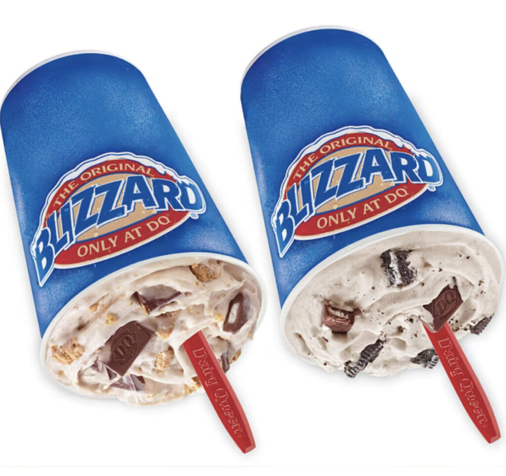 Dairy Queen: $.85 Blizzards in April!