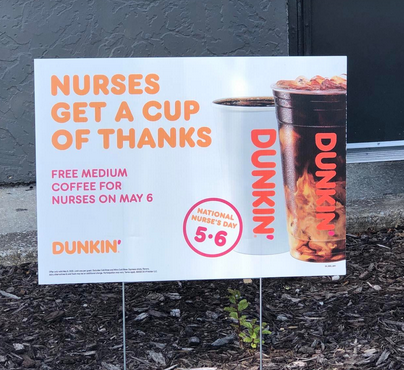 Dunkin’ Donuts Free Coffee for Nurses on May 6th