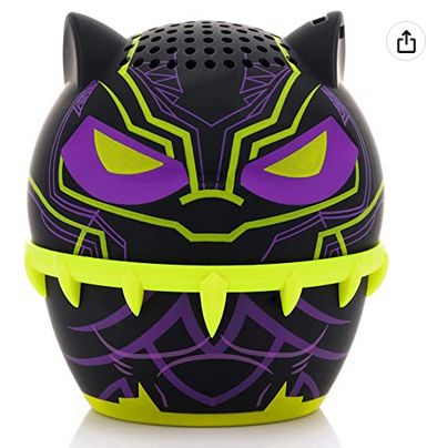 Bitty Boomers Marvel Black Panther Mini Bluetooth Speaker under $7!