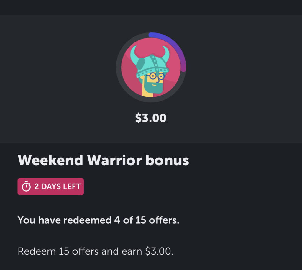 Ibotta: Weekend Bonus and NEW $7 Campfire Cash Bonus