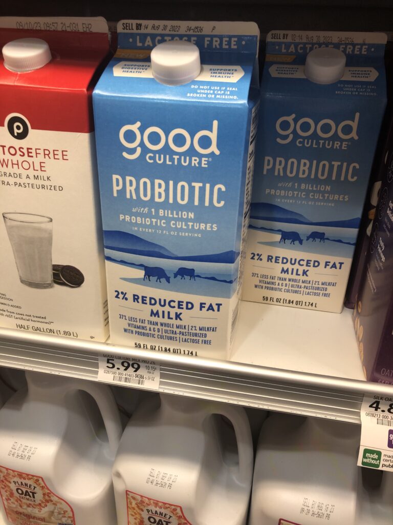 Publix: Good Culture Probiotic Milk 59oz for $1.50!