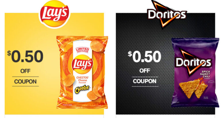 *Hot Deal* Frito-Lay Brands Coupons By Mail | Quaker, Pepsi, Bubly and ...