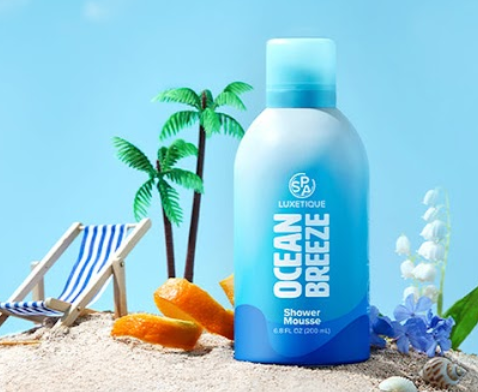 FREE SAMPLE: Ocean Breeze Shower Mousse from Spa Luxetique