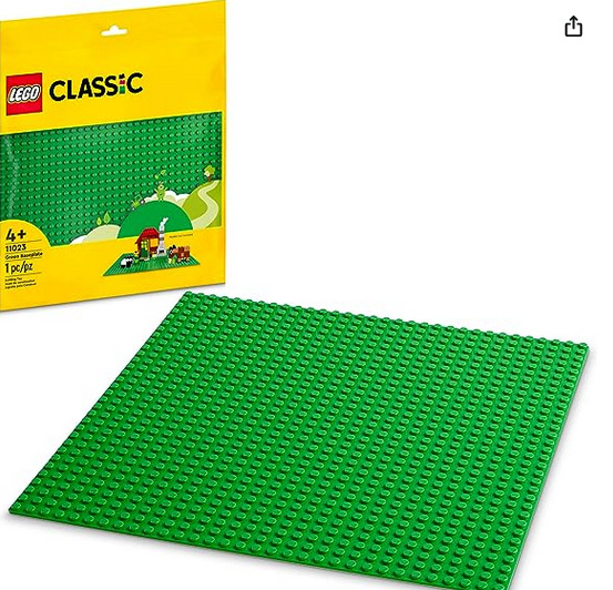 Amazon LEGO Classic Baseplates under 6