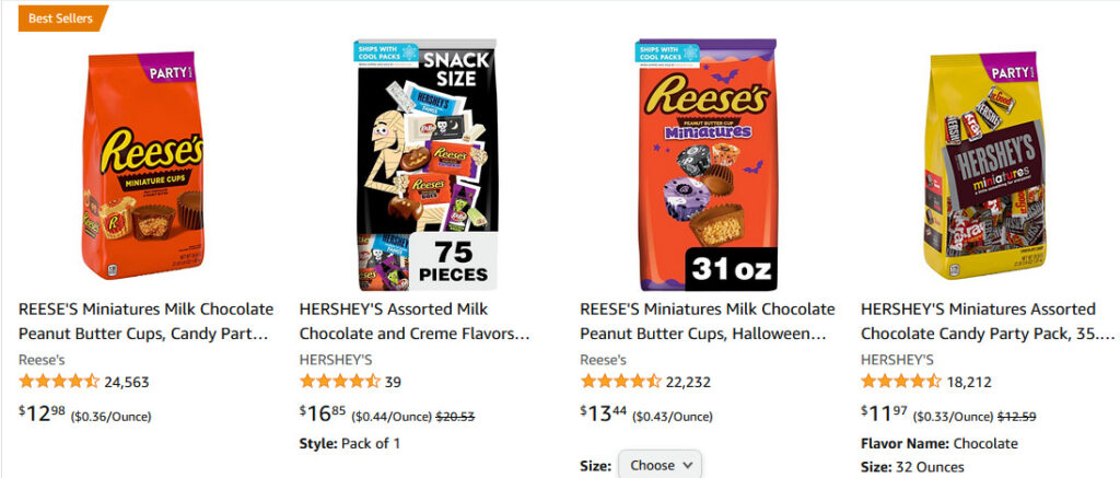 Amazon: $10 off $50 worth of Halloween Candy!