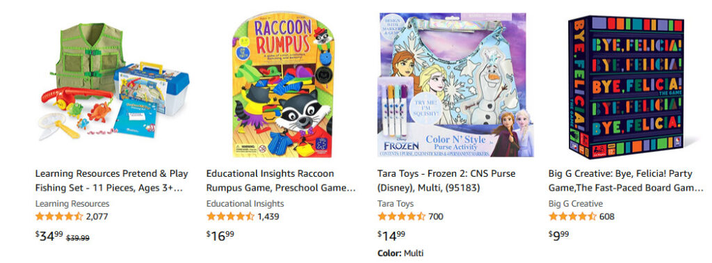 Amazon: Buy 2 Get 1 FREE on Toys and Games