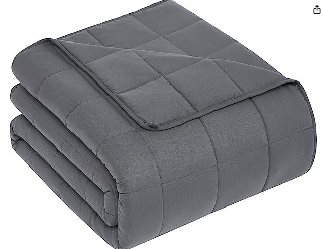 Full Size 15lb Weighted Blanket under $19!