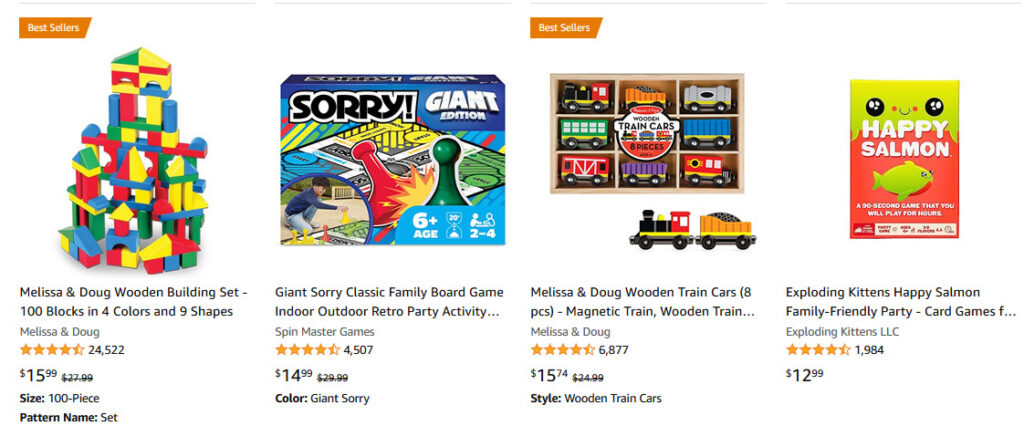 Amazon: Buy One, Get One 50% off Toys and Games!