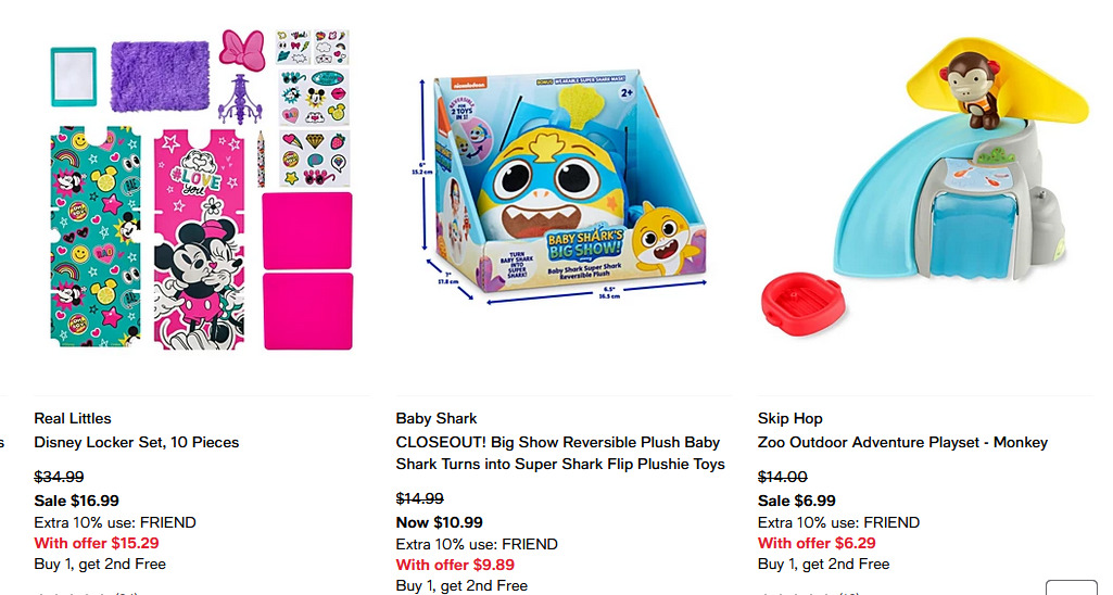 Macy’s: Buy One Get One FREE on Toys!