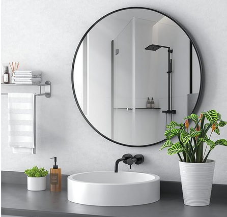 Amazon: 24 Inch Round Vanity Mirror for under $30.00
