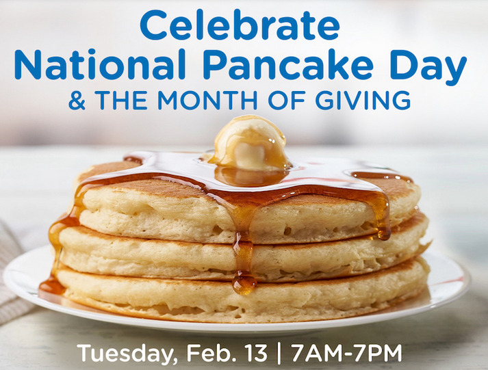 IHOP National Pancake Day FREE Pancakes on February 13, 2024