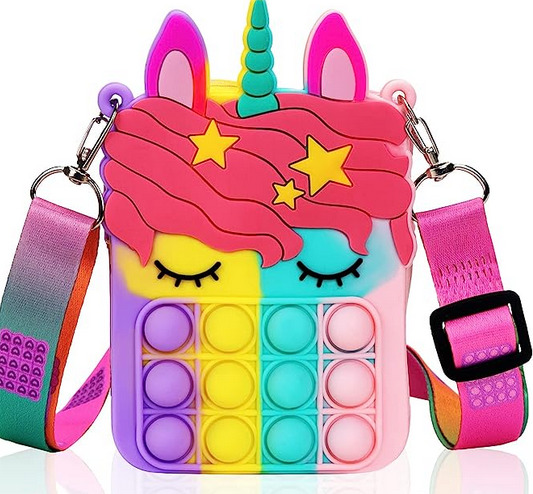 Unicorn Purse Fidget Popper under $7.00!